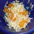 Chicorée-Salat mit Mandarinen