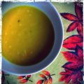 Kürbis-Kokos-Curry Suppe