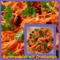 ~ Salat ~ Karottensalat mit Cranberries
