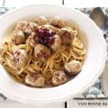 Spaghetti Köttbullar-Style