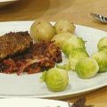 Hirschrückensteak in einer Haselnusskruste auf[...]