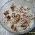 Haferflocken mit Giotto und Haselnuss-Joghurt