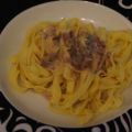 Tagliatelle in Gorgonzola-Sahne-Sauce