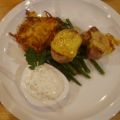 Schweinefilet mit Gouda gespickt und[...]