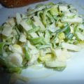 Salate: Porree-Apfel-Salat