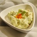 Guacamole mit Knoblauch und Paprikaschoten