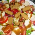 Lupinen-Filet mit Gemischten Salat