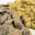 Schweinegeschnetzeltes mit Spätzle