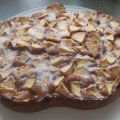 Backen: Zweifarbiger Apfelkuchen