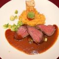 Rinderfilet mit Sellerie-Süßkartoffelpüree und[...]