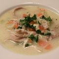 Griechische Hühnersuppe - Kotosoupa avgolemono