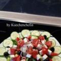 Salat mit Hähnchenstreifen
