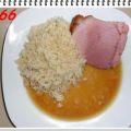 Fleischgerichte:Surbraten mit Reis