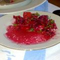 Rote Bete-Salat mit Mozzarella