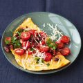 Omelett mit Tomaten