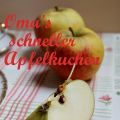 Ich back's mir: Oma's schneller Apfelkuchen