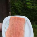 Räucherlachs vom Grill / smoked salmon