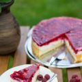 Omas Himbeer-Joghurt-Torte