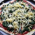 Lachs – Spinat – Pizza a la Mama