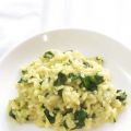 Spinat-Risotto