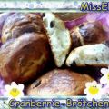 ~ Kleingebäck süß ~ Cranberrie-Brötchen