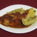Ricotta-Garnelen-Ravioli in Pilzvinaigrette