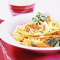 Linguine mit Paprika-Safran-Butter