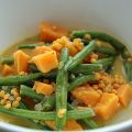 Süßkartoffel-Curry mit Prinzessbohnen