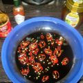 Lachsfilet in Honig-Soja-Sauce mariniert mit[...]