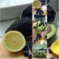 Chia - Avocado - Mousse mit Blaubeeren...