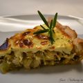 Quiche mit Lauch und Speck