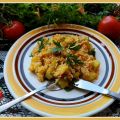 Zucchini-Reispfanne  - Тиквички с ориз на тиган