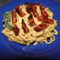 Tagliatelle in Senfsauce mit crossen[...]