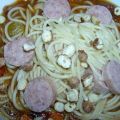 Spaghetti mit Chili-Zucchinisauce und[...]