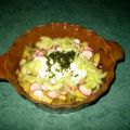 Salat - Kartoffelsalat mit Gurke und Radieschen