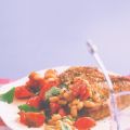 Gnocchi mit Entenleber und gegrillten Tomaten
