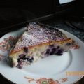 Kuchen: Käsekuchen mit Heidelbeeren