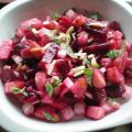 Salat: Rote Bete/Apfel-Salat