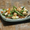 Gemüsepfanne mit Sesamtofu