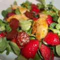 Erdbeer Hähnchen Salat