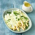 Spargel mit Kerbel-Zabaione