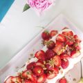 Erdbeer-Quark-Kuchen mit Eierlikör