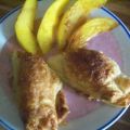 Dessert - Bananen im Blätterteigmantel