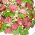 Salat mit Rinderfiletstücken und[...]