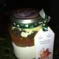 Selbstgemachte Backmischung fuer Schoko-Cookies