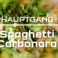 Zucchini-Spaghetti alla carbonara