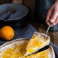 Orangentarte mit Vanillecreme
