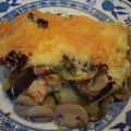 Putenbrustfilet, Aubergine, Porree und[...]