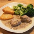 Schweinelendchen in Pilzrahmsoße