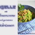 Fusilli mit cremiger Erbsensauce und gerösteten[...]